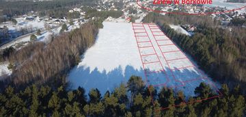 Kompleks 22 działek budowlanych, borków