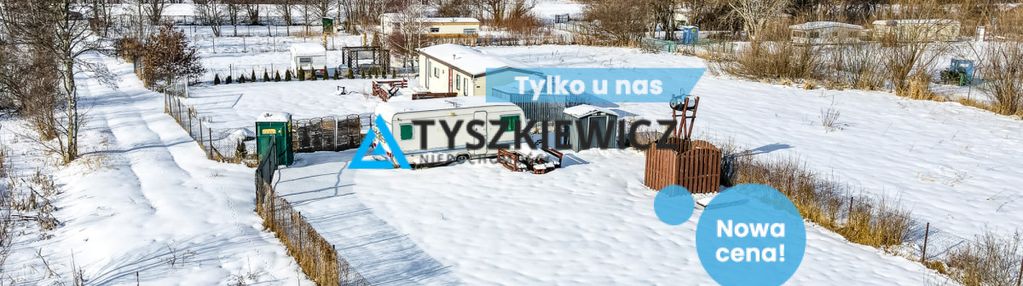 Działka karwieńskie błota z przyczepą