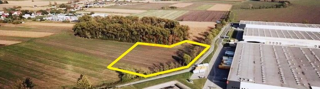 Działka usługowa przy a4, 10.001 m2, wojkowice/żórawina