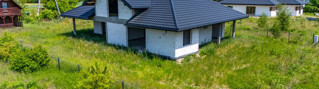 Nowoczesny dom, otwarta przestrzeń do aranżacji