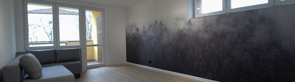 2 pokoje, widna kuchnia, duży balkon, i piętro