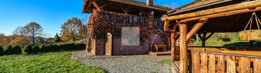 Działka z domem ssz + winniczka