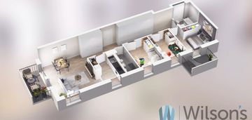 Mieszkanie 86,18 m2; 2 balkony 5,16 i 7 m2; ursus