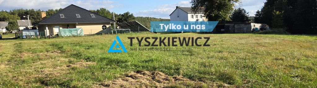 Działka budowlana 1278 m² – dąbki k. bytowa