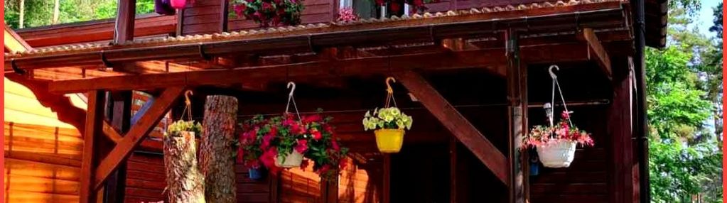 Domek nad jeziorem borówno-skarszewy