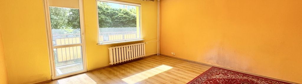 Duże mieszkanie 4 pok z balkonem parter