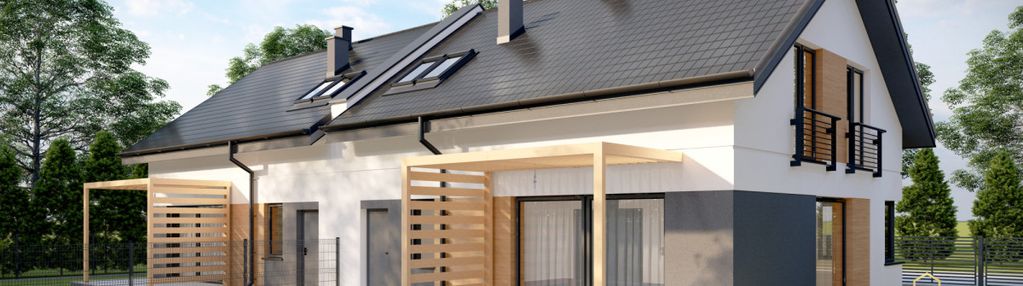 Domy w zabudowie bliźniaczej dobrzyniewo duze