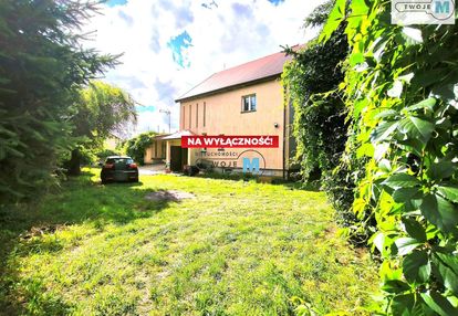 Dom z garażem i halą suków, duża działka