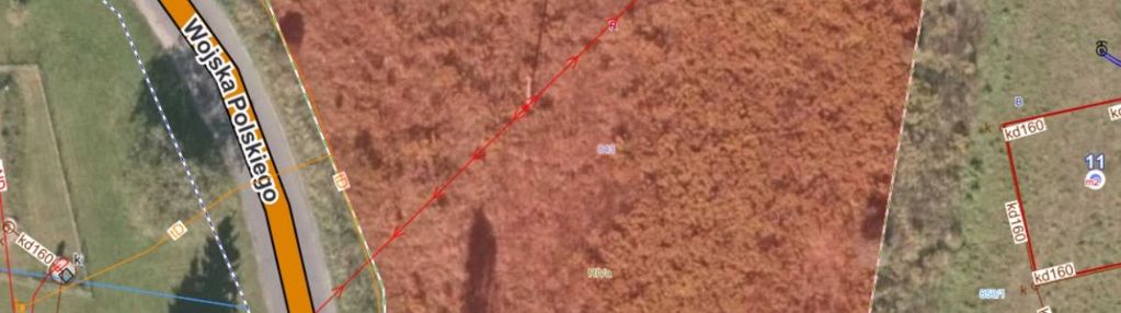 Teren inwestycyjny przy trasie do karpacza