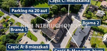 Dom, kamienica, mieszkania, usługowe lokale. śląsk