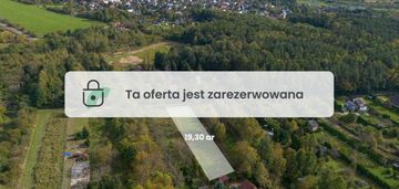 Działka 19,3 ar przy lesie | kraków bielany