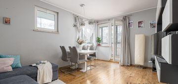 3 pok., 65m2, ciche, wśród zieleni, białołęka