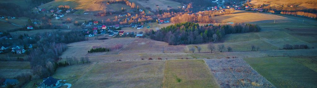 Kompleks działek z panoramicznym widokiem nabeskid