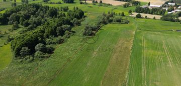 Działka rolna|nad rzeką wierzyca|lipy