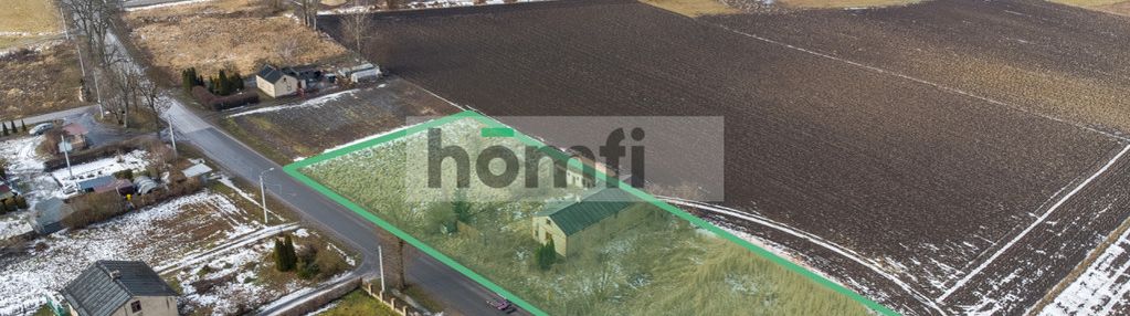 Na sprzedaż działka z zabudową – błonie, łęczyca