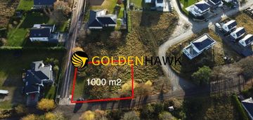 1000m2 pod budowę domu, ul. warszewska!
