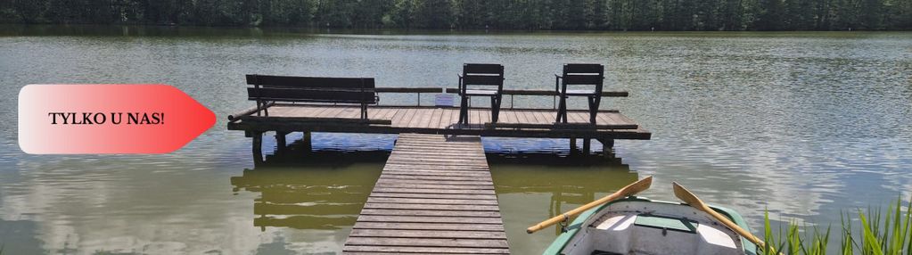 Działka rekreacyjna nad jeziorem