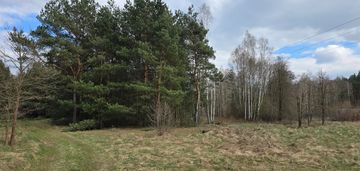 Działka budowlana 1821 m² przy lesie – os. herby