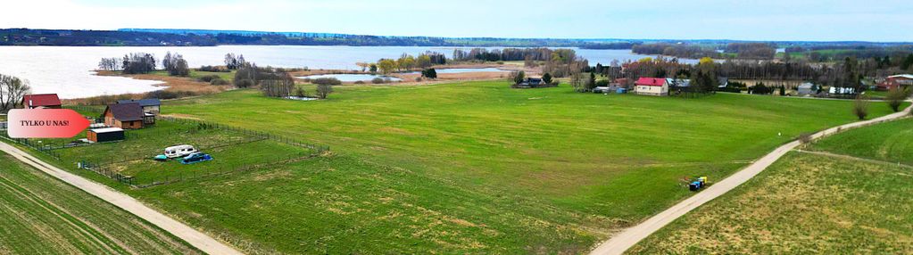 4 działki rekreacyjne 300m2 od jeziora