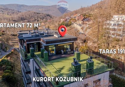 Kurort kozubnik – penthouse 72 m² z tarasem 191 m²