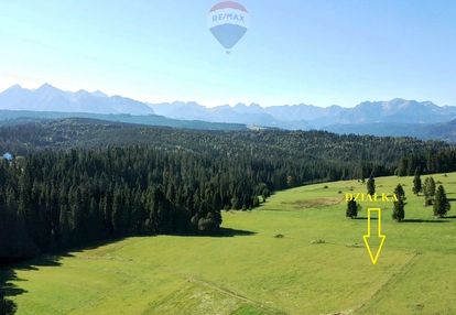 Działka w rzepiskach z widokiem na tatry