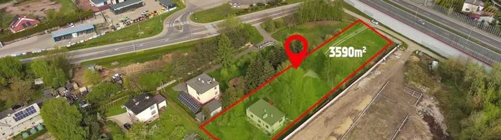 Inwestycyjne 3590m2 blisko centrum bielska-białej