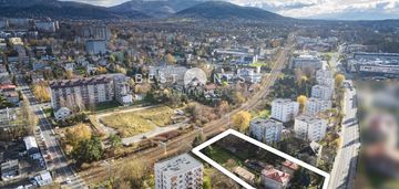 Działka z wz na 68 mieszkań w centrum bielska