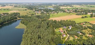 Działka budowlana w orzynach - 180m do bardzo czystego jeziora łęsk