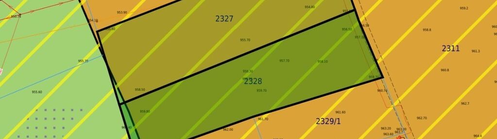 Działka budowlana i prąd i stacja ski harenda