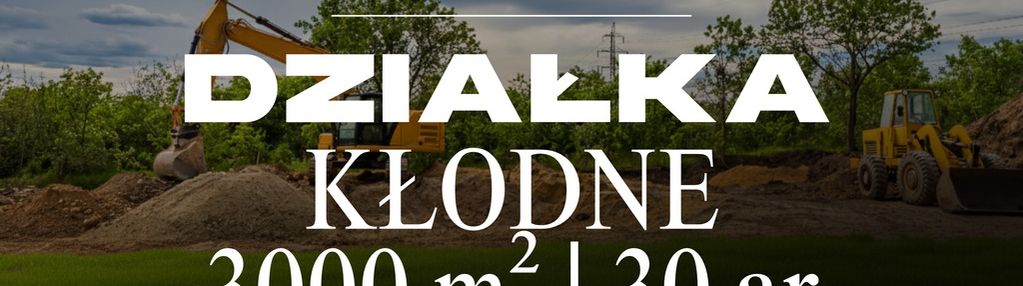 Działka z warunkami zabudowy kłodne