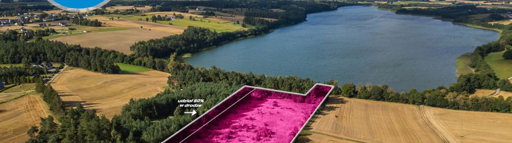 Malowniczo położona działka nad jez. grabowskim!