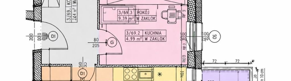 !! hit nowe 2-pok z oddzielną kuchnią, klima !!