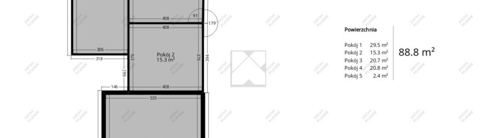 Mieszkanie 90m2 / 2x 45m2 / niski czynsz