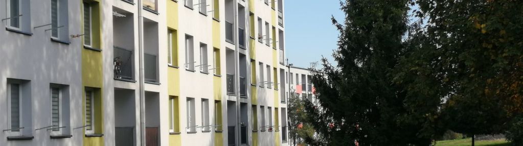 Bilika słoneczne ciepłe widok na zieleń