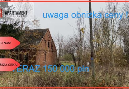 Duża działa z domem do odbudowy bądź rozbiórki