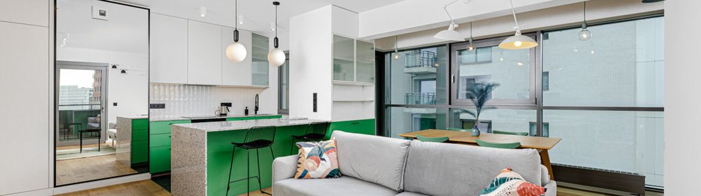 Trzypokojowe stylowy apartament/kępa mieszczańska