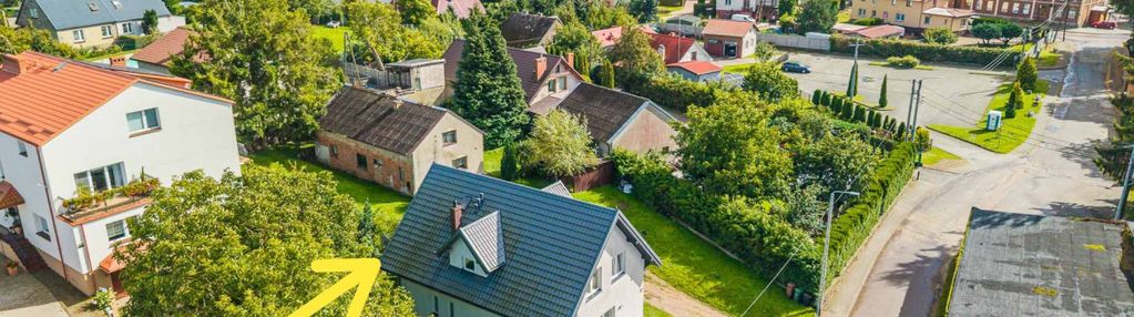 Garaż na dwa auta i duży budynek gosp.i do wejścia