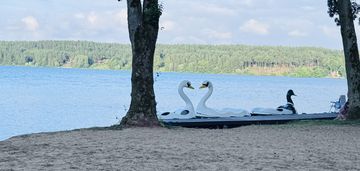 Żuromino słoneczna działka nad jeziorem