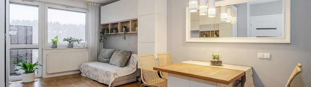 Apartament w otulinie zieleni.