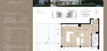 Dwupoziomowy apartament z ogrodem