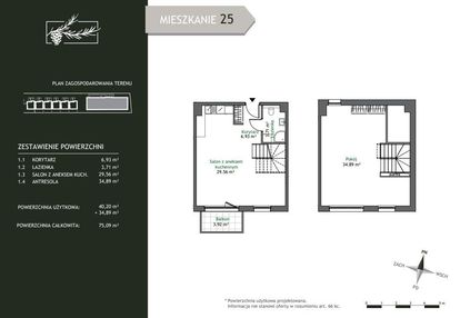 Dwupoziomowe mieszkanie | balkon + taras