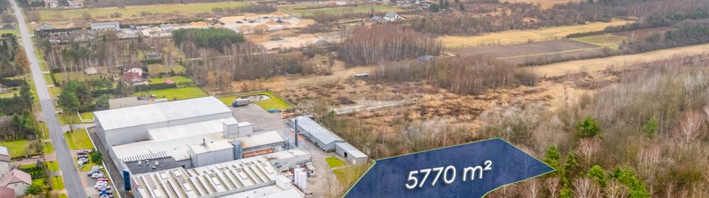 Duża działka usługowa łojki gm. blachownia