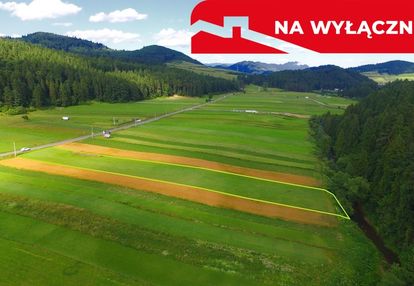 Działka przy strumyku