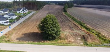 Kształtna działka z dobrym dojazdem