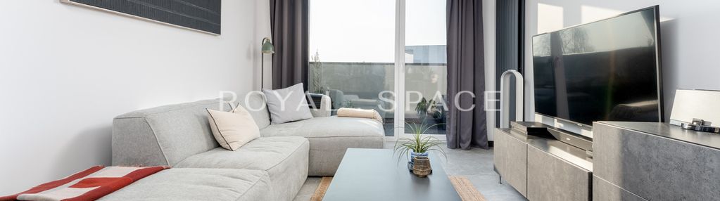 Nowoczesny apartament z balkonem | pękowicka trio
