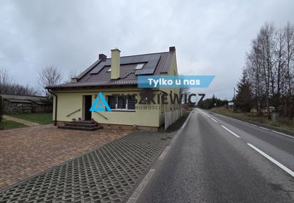 Dom z dużą działką przy drodze wojewódzkiej nr 212