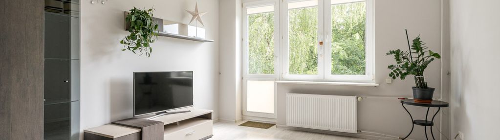 2 pokoje z balkonem - widok na zieleń !