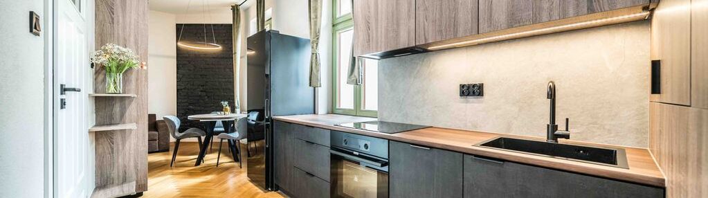 Dwupoziomowe loftowe mieszkanie kamienica jeżyce