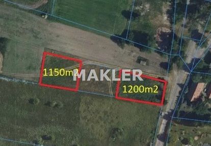 Działki z wz | 1150 m2 | 1200 m2