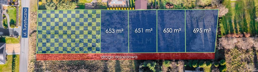 4 działki budowlane częstochowa mirów